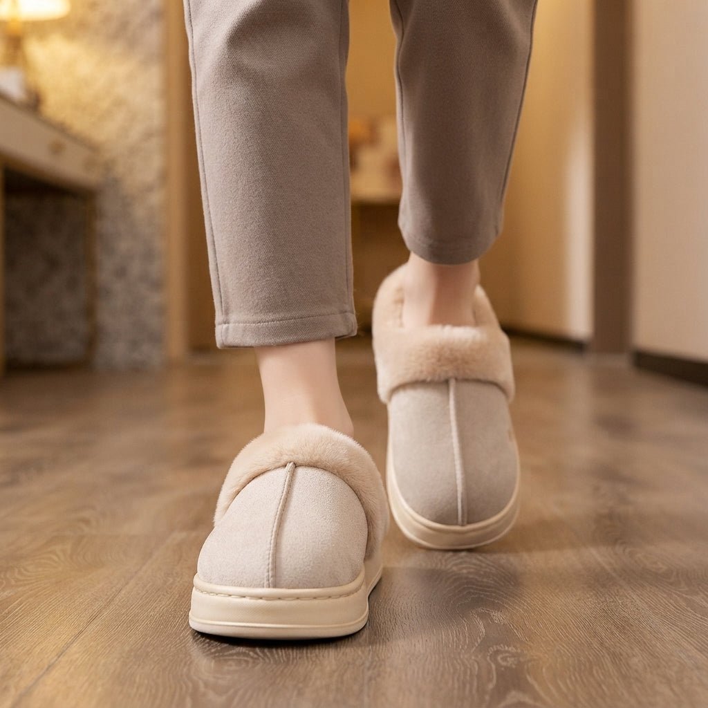 Cozy Winter Plush Slippers - #shop_name