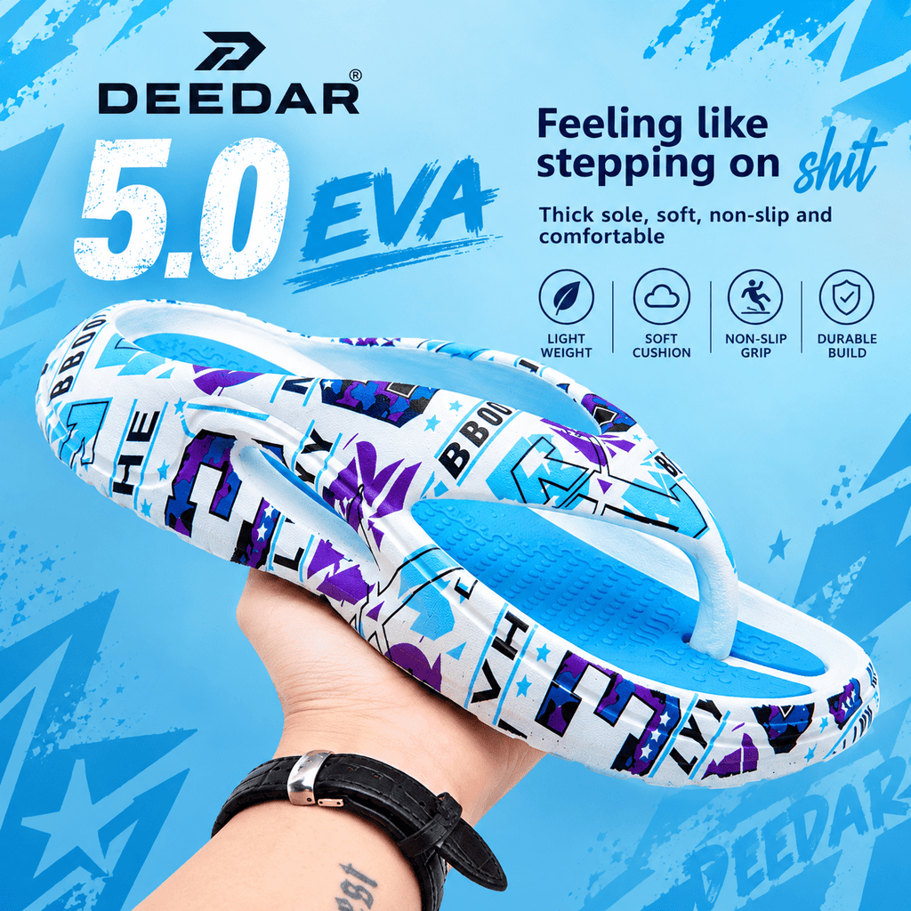 Men's Stylish Printed EVA Slides – Comfort Meets Street Style - #shop_name