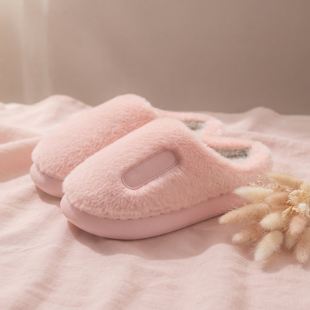 Winter Warm Plush Slippers for Women - shop_name