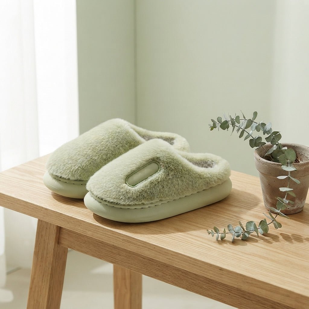 Winter Warm Plush Slippers for Women - shop_name