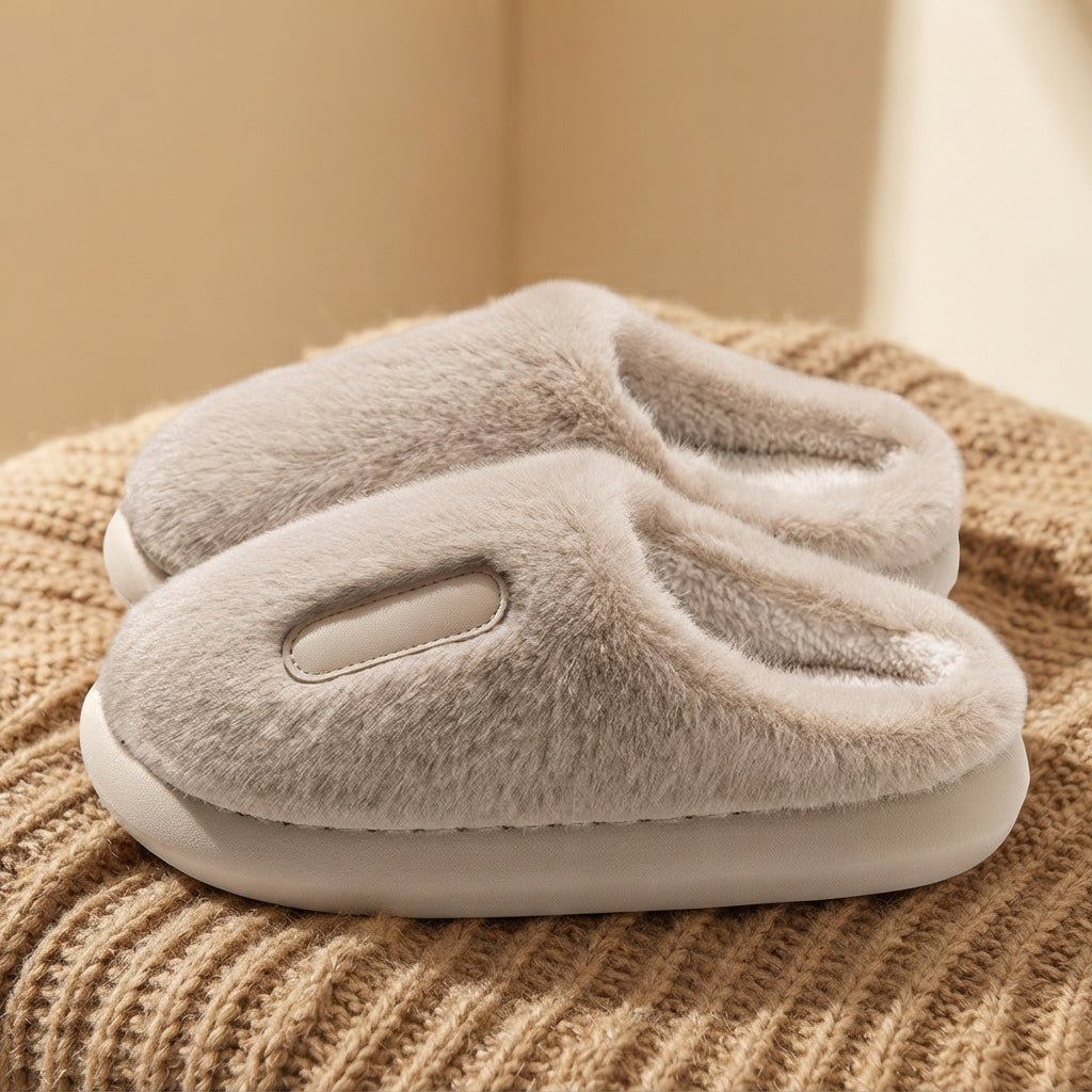 Winter Warm Plush Slippers for Women - shop_name